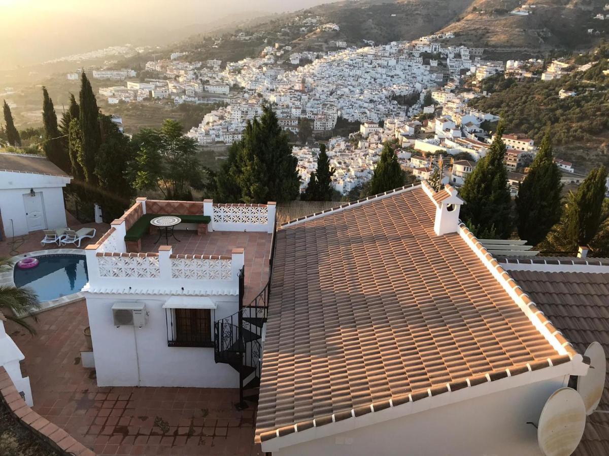 Villa David Competa Malaga Bagian luar foto